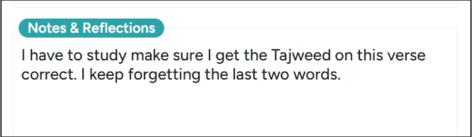 Notes for memorization and revision